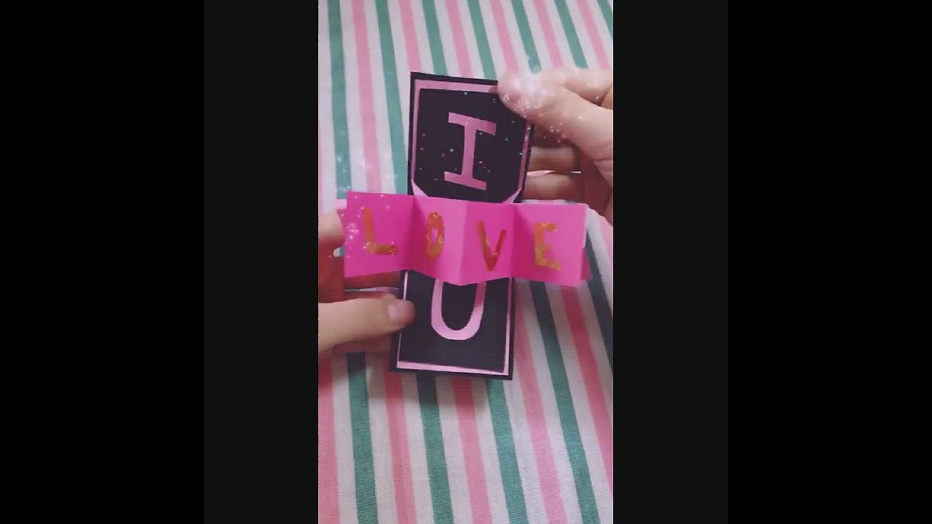 Video thumbnail for amazing I Love You craft