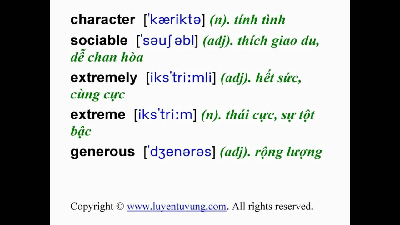 'Video thumbnail for Learn English Vocabulary - Grade 8 - Unit 01 - Lesson 01'