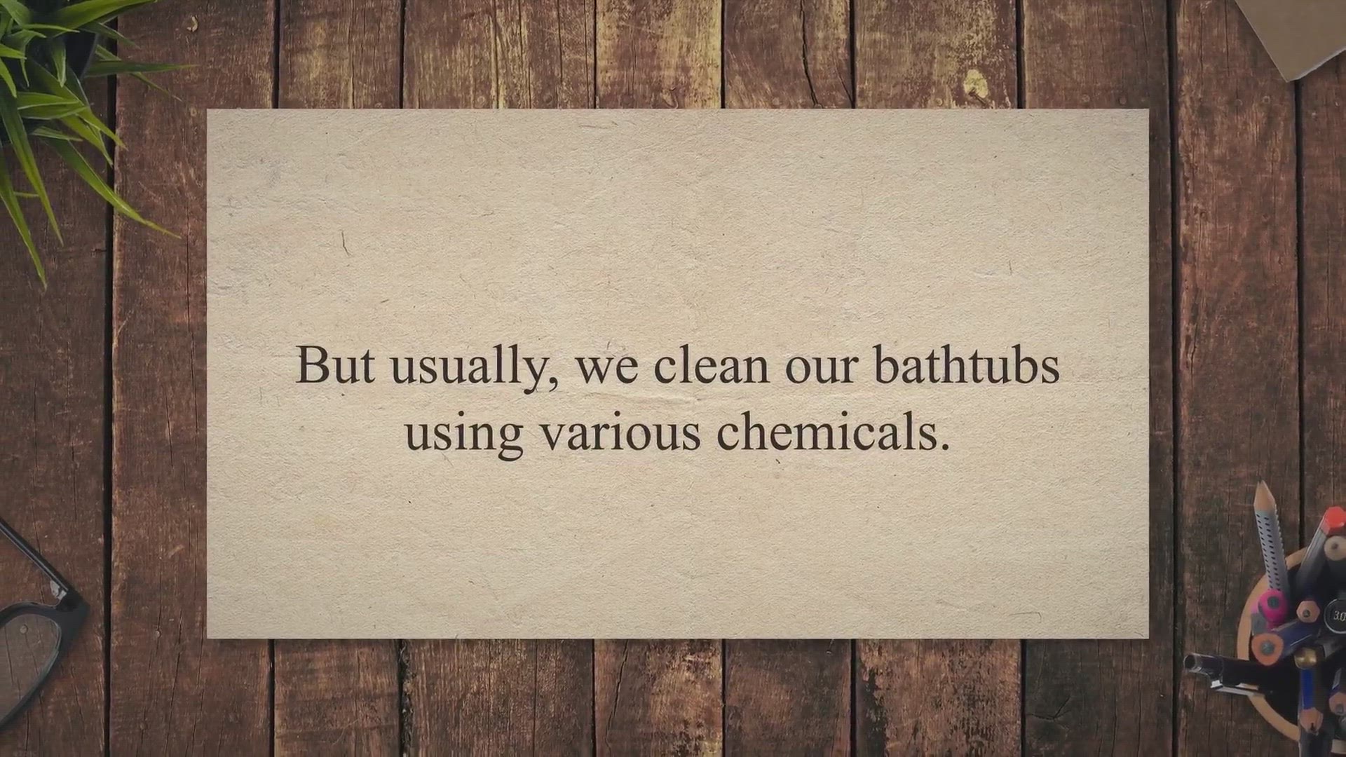 'Video thumbnail for How To Clean Bathtub Naturally without Chemical?'