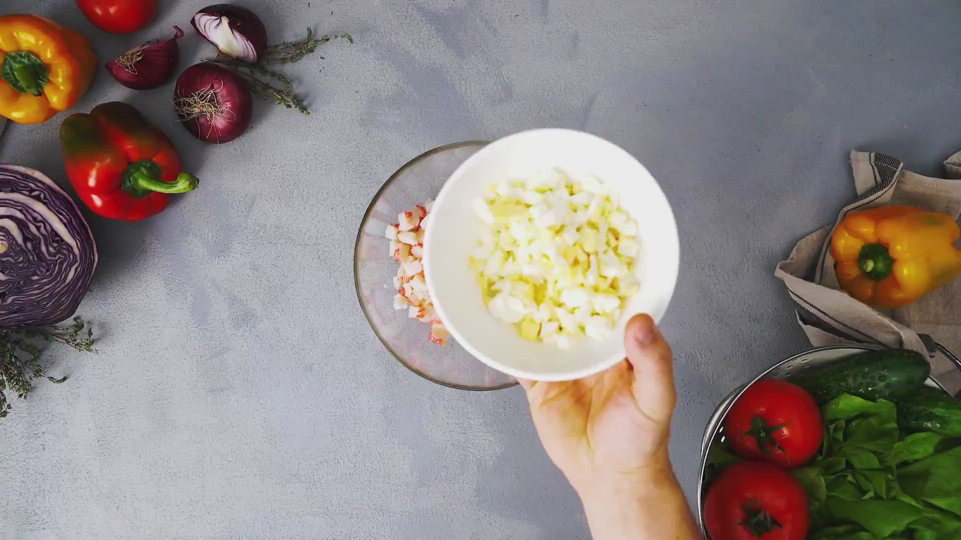'Video thumbnail for Crab Salad'