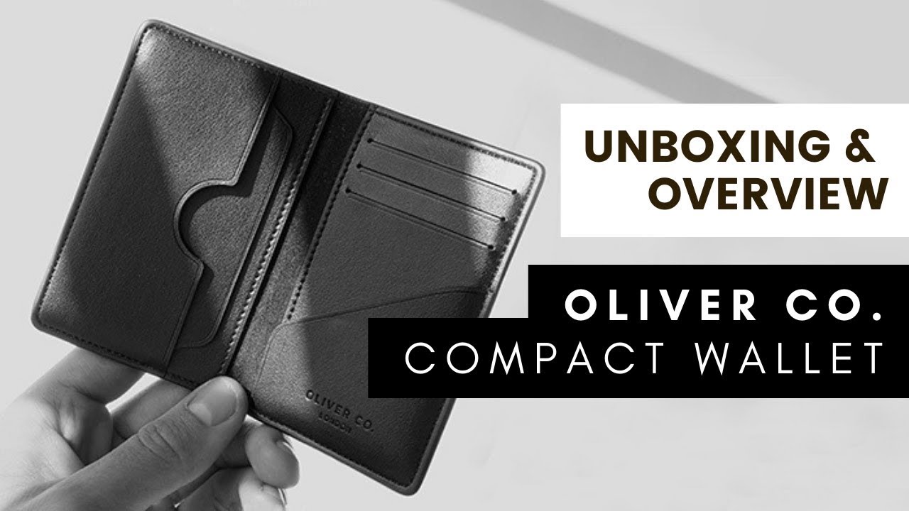 Video thumbnail for Oliver Co. London Compact Wallet [Unboxing & Overview]