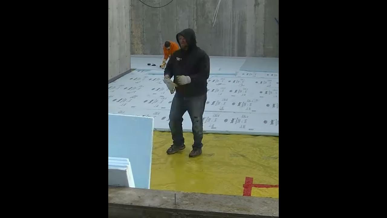 'Video thumbnail for How To Prep Before Pouring A Concrete Floor #Shorts'