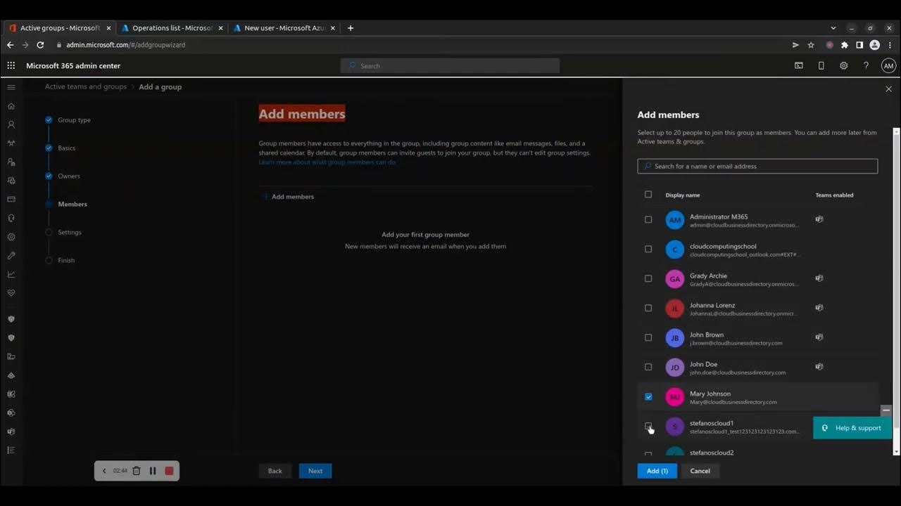'Video thumbnail for How to manage Microsoft 365 groups'