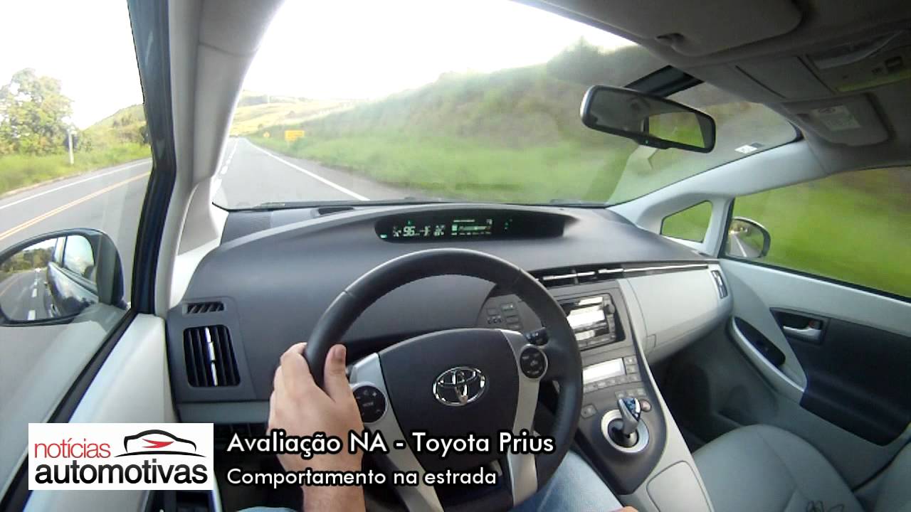 'Video thumbnail for Toyota Prius - Estrada - NoticiasAutomotivas.com.br'