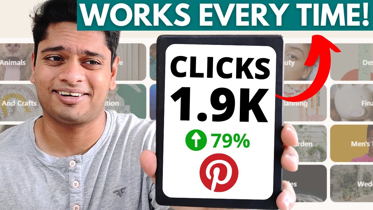 'Video thumbnail for How To Have A Popular Pinterest Account In Any Niche (Works Every Time)'