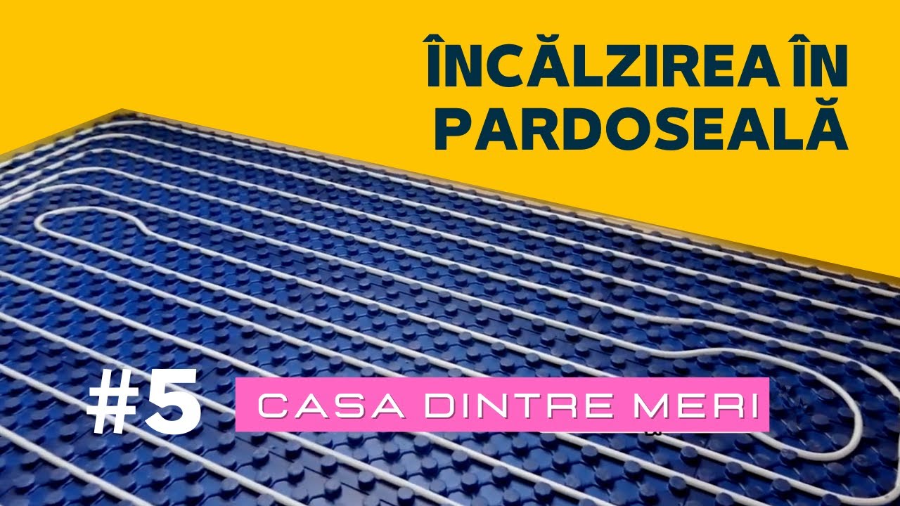Video thumbnail for Cum se face încălzire în pardoseală la Casa dintre meri - Ep. #5