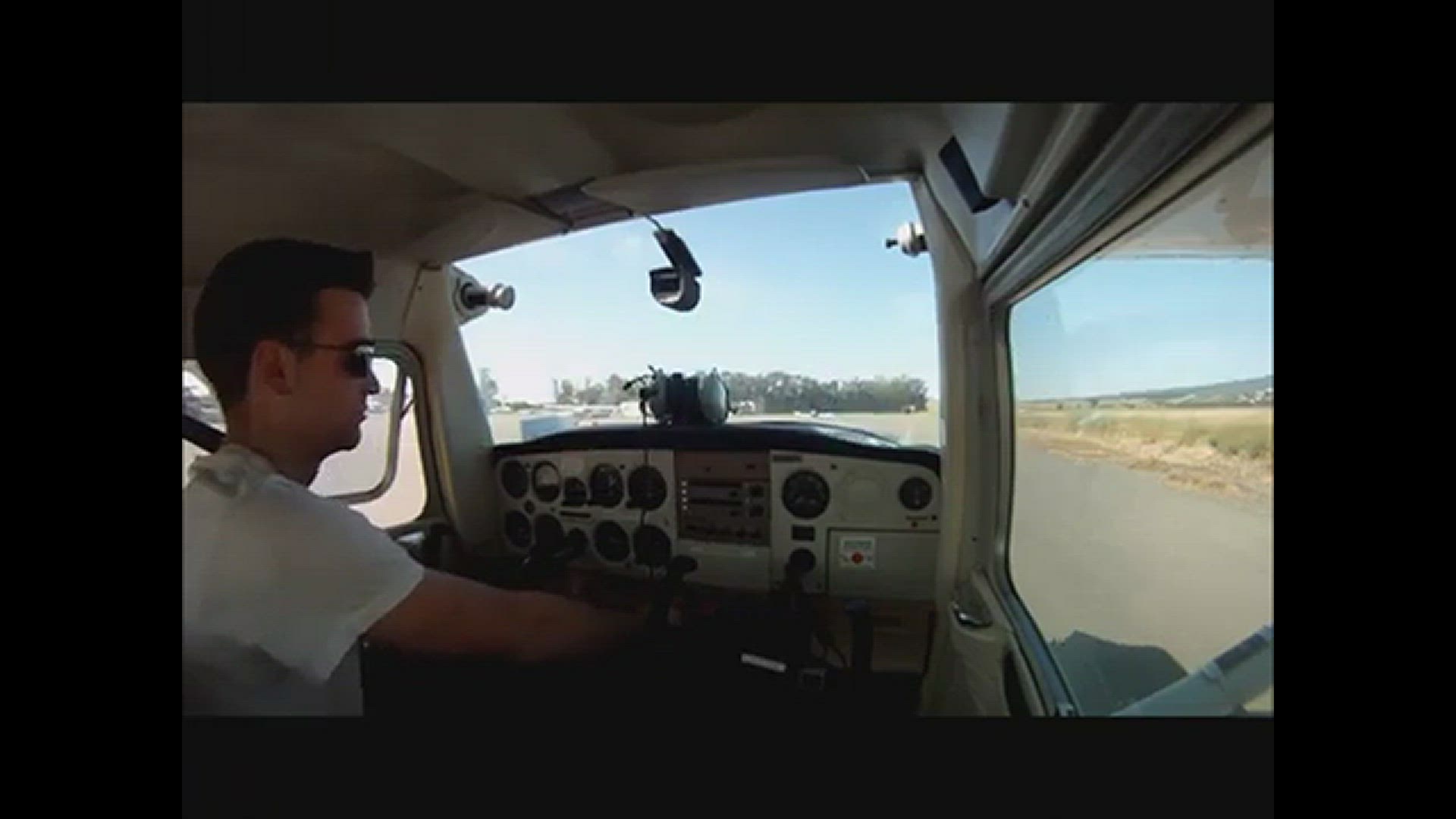 Video thumbnail for Cessna 152 Take Off and Landing