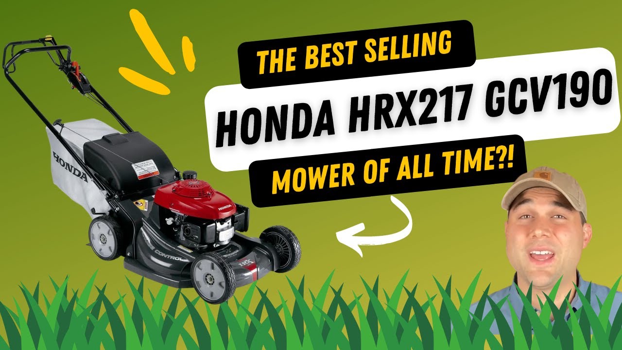 'Video thumbnail for Honda HRX GCV190 Mower: 2022 Review'
