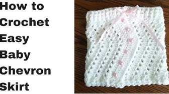 Crochet baby 2024 skirt video