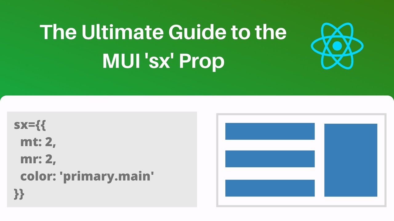 The Ultimate Guide to the MUI 'sx' Prop - Smart Devpreneur