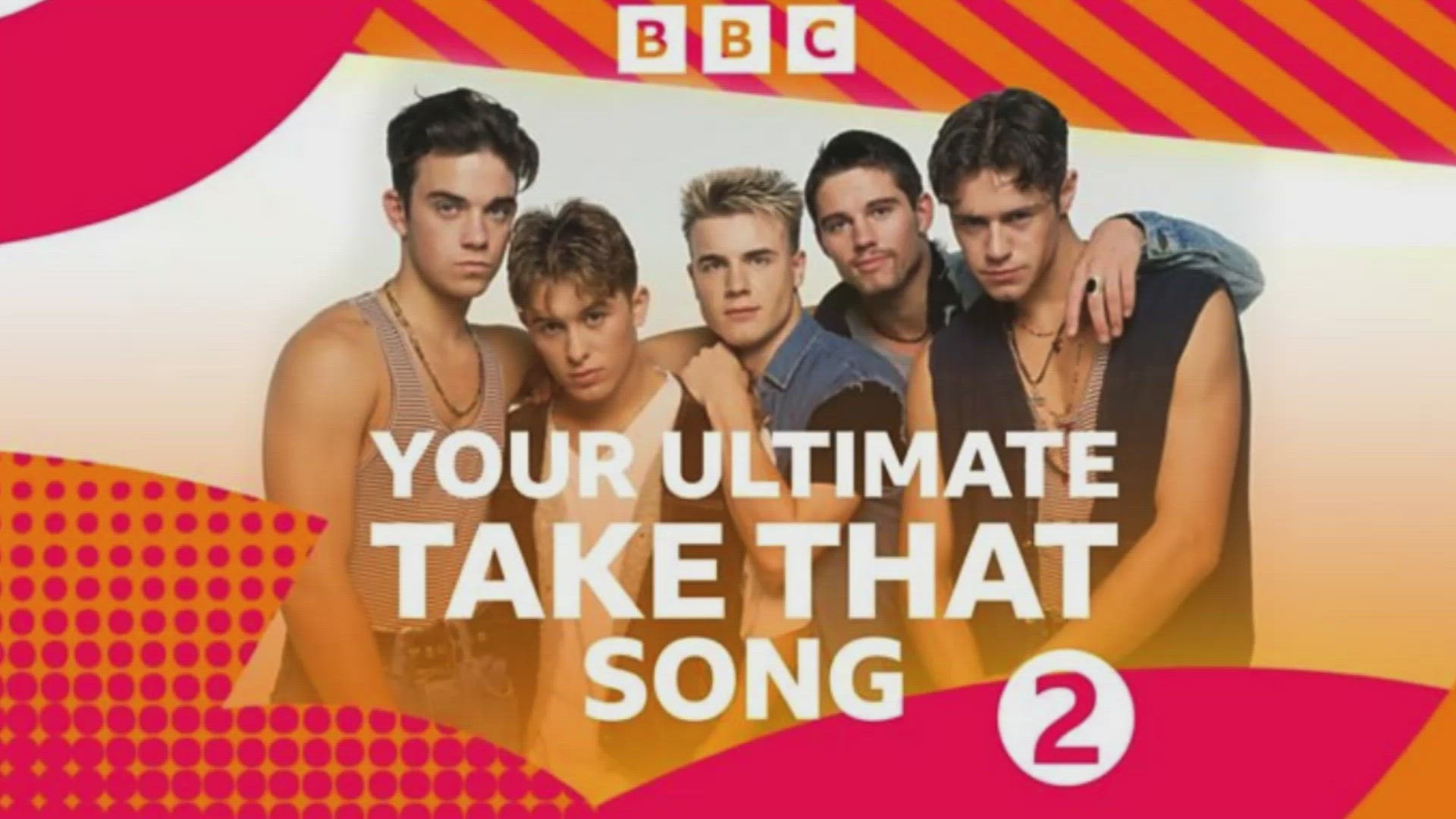 'Video thumbnail for Radio 2 listeners to vote for their favourite Take That song'