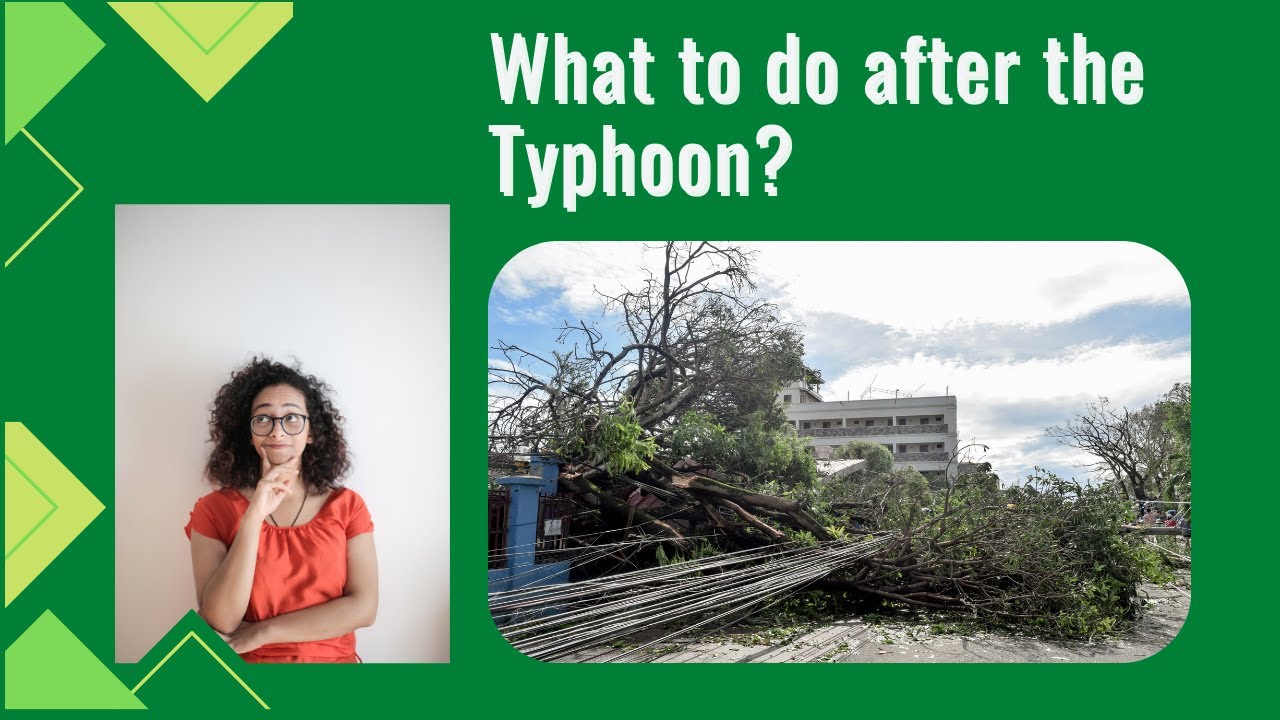 Video thumbnail for What to do after the Typhoon hits in the Philippines
