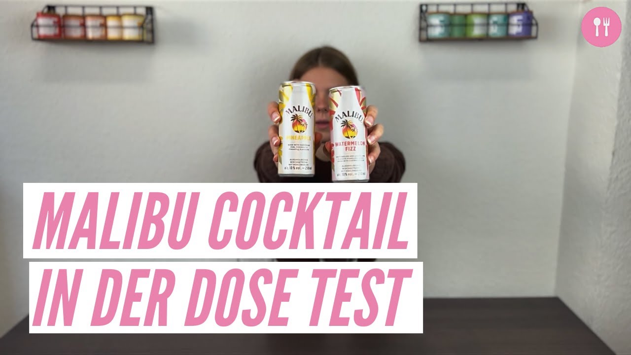Video thumbnail for Malibu Cocktail aus der Dose – Test