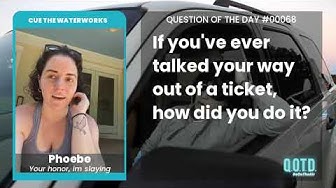 Video thumbnail for Phoebe got traumatized by her first ticket. Now, she takes no risks on the road!