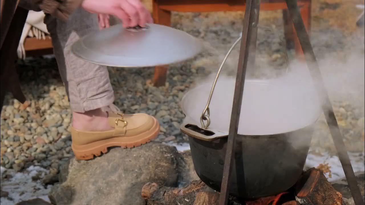 'Video thumbnail for A day in a forest | Cooking'