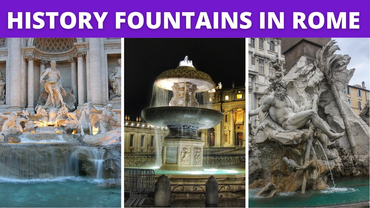 'Video thumbnail for The Fascinating History and Mystery of the Baroque Fountains of Rome'