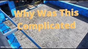 'Video thumbnail for Amazing Looking Stamped Concrete Patio - How We Did It!'