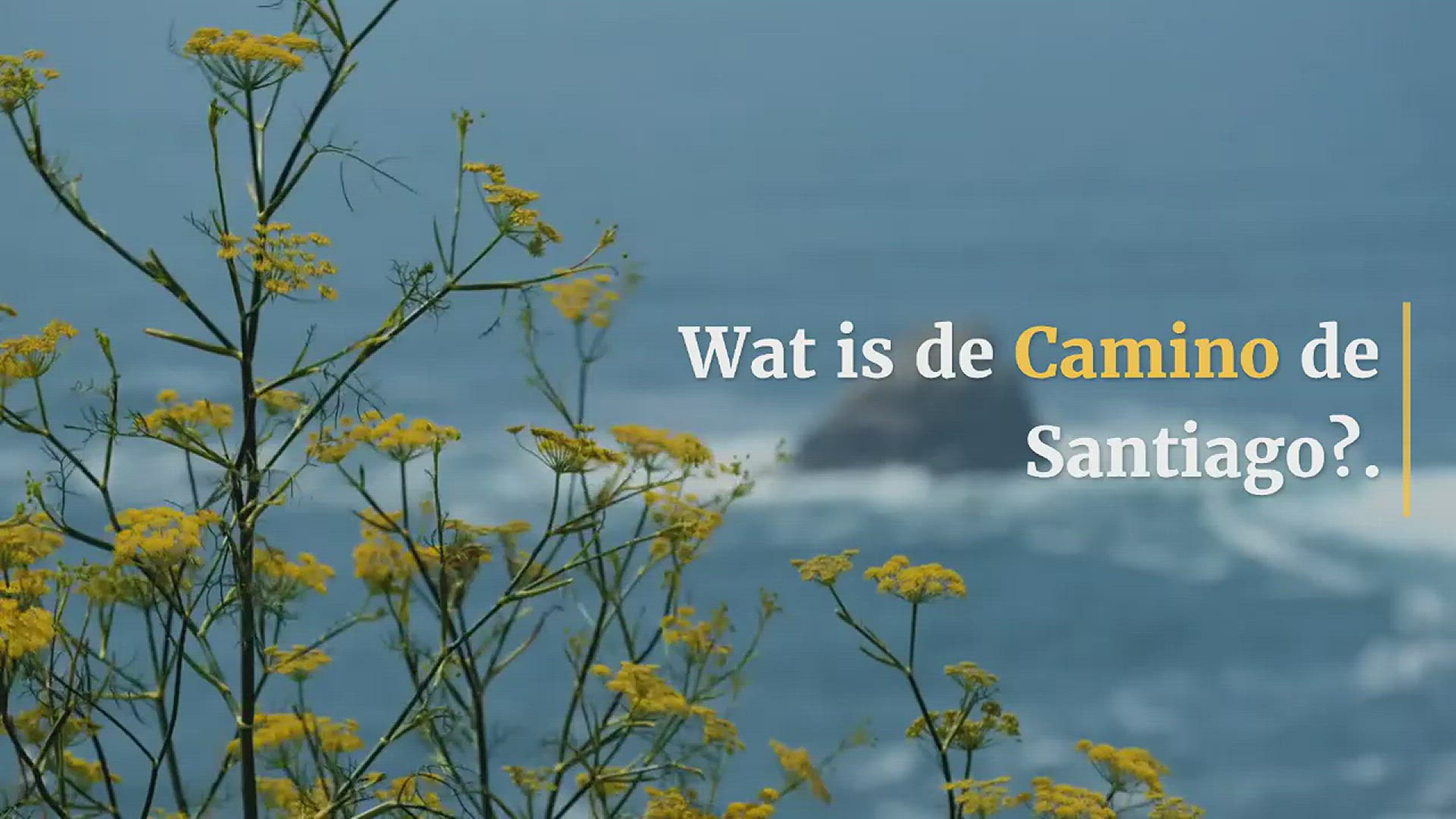Video thumbnail for Ontstaan van de Camino de Santiago