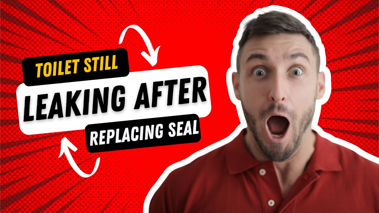 'Video thumbnail for Toilet Still Leaking After Replacing Seal (Reasons & Solution)'