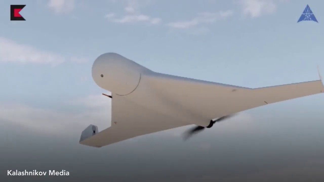 Video thumbnail for Kalashnikov Kamikaze Drone