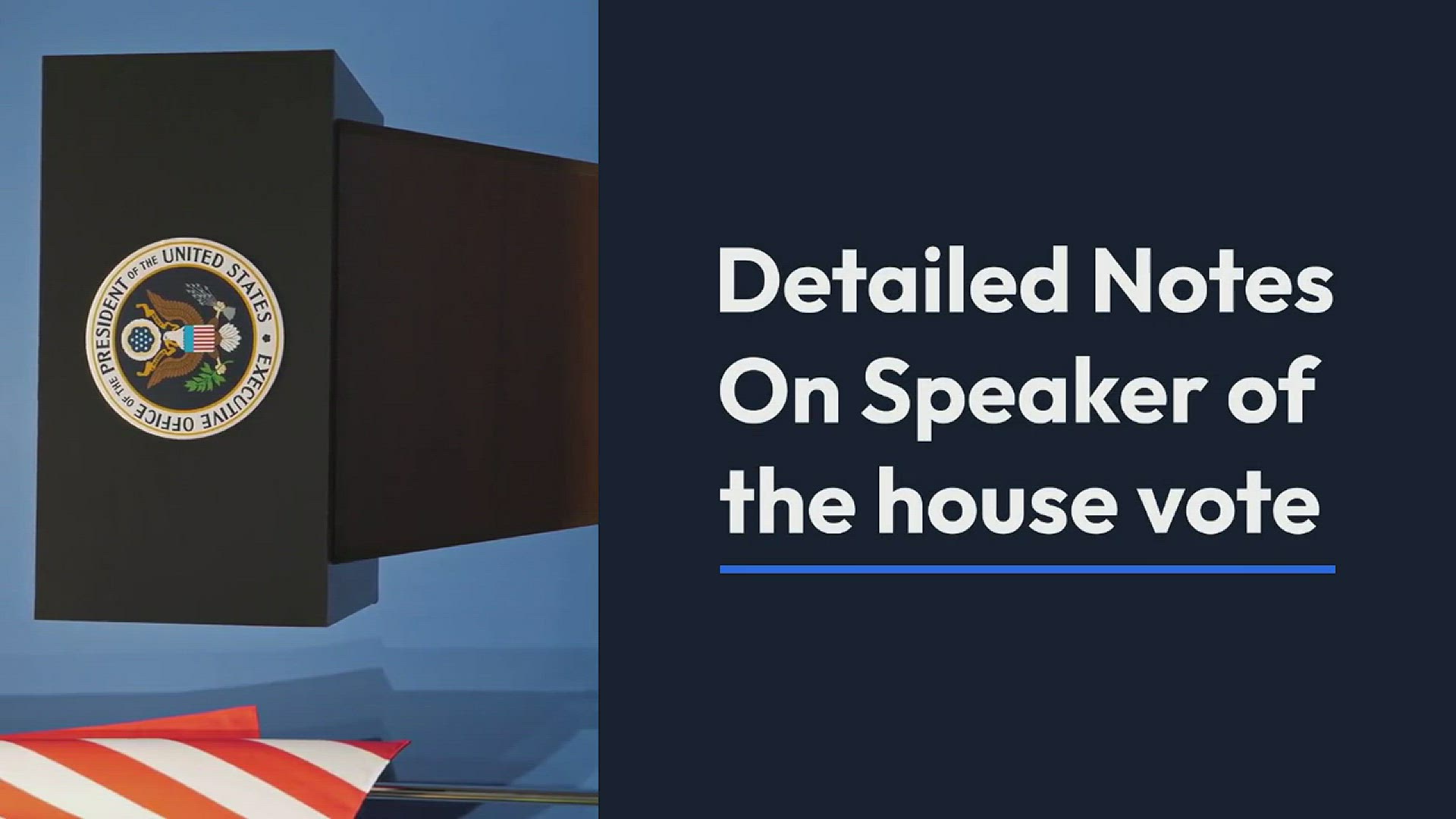 'Video thumbnail for Who is The Speaker of the house vote? - Razmonweb'