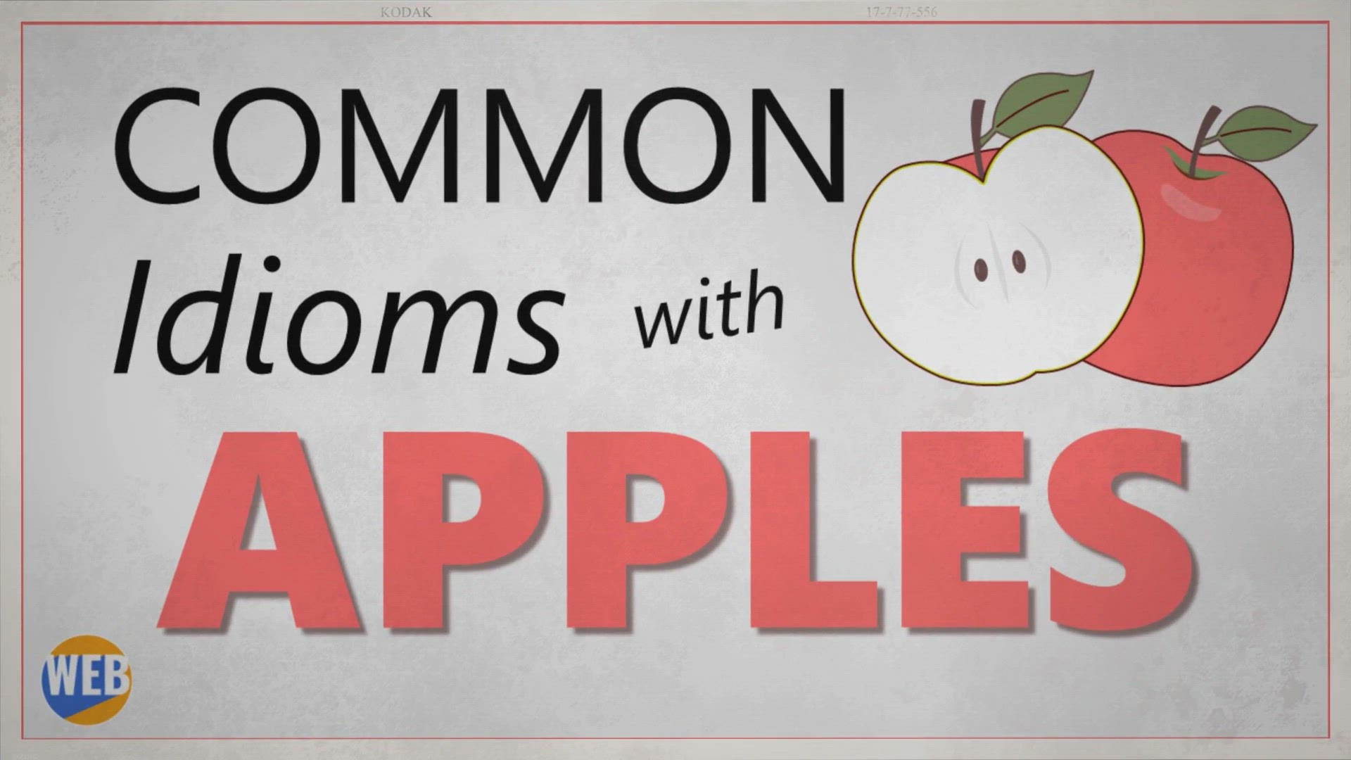 'Video thumbnail for Common Apple Idioms (Learn with Example sentences)'