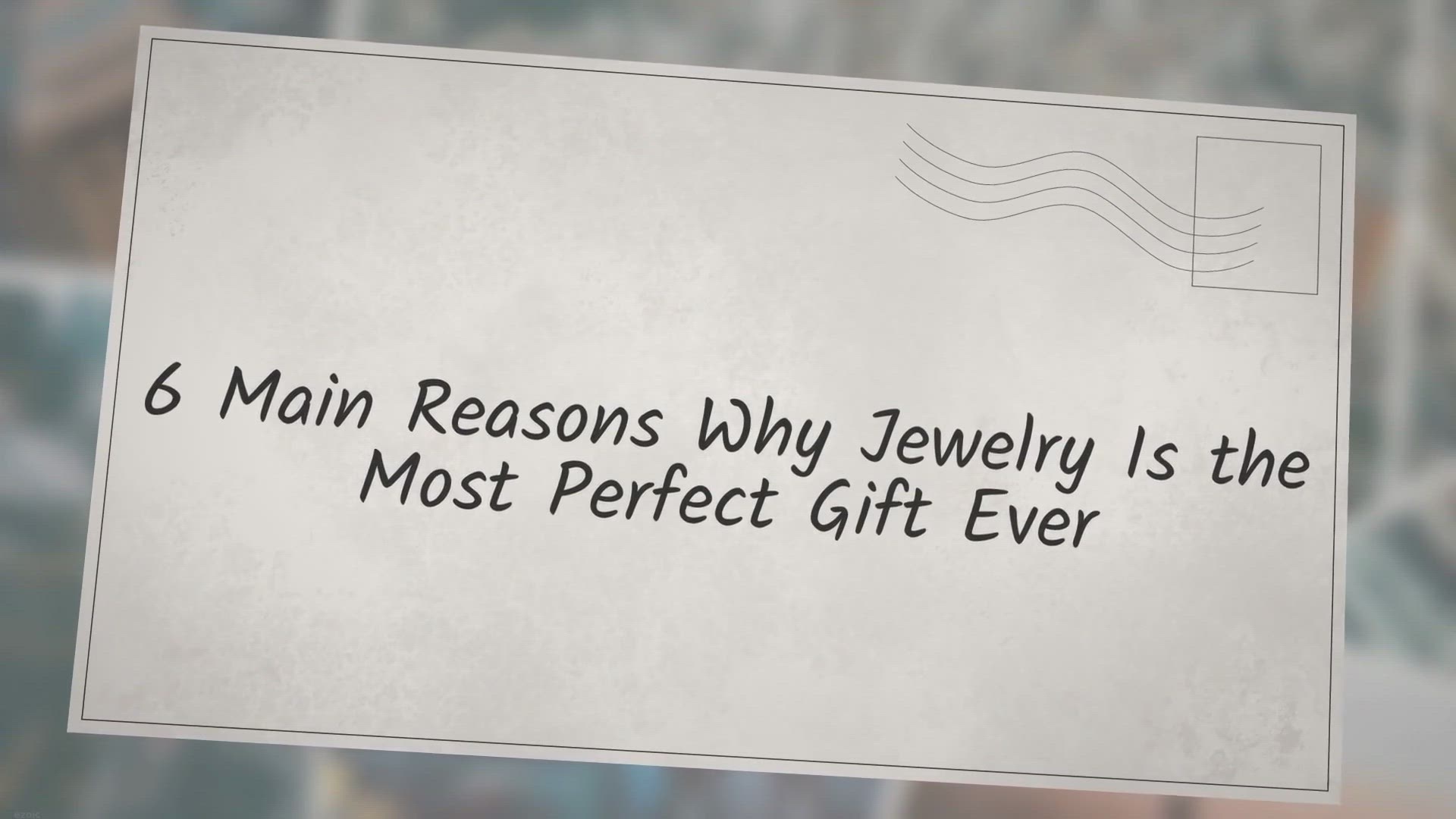 video of: 6 Main Reasons Why Jewelry Is the Most Perfect Gift Ever