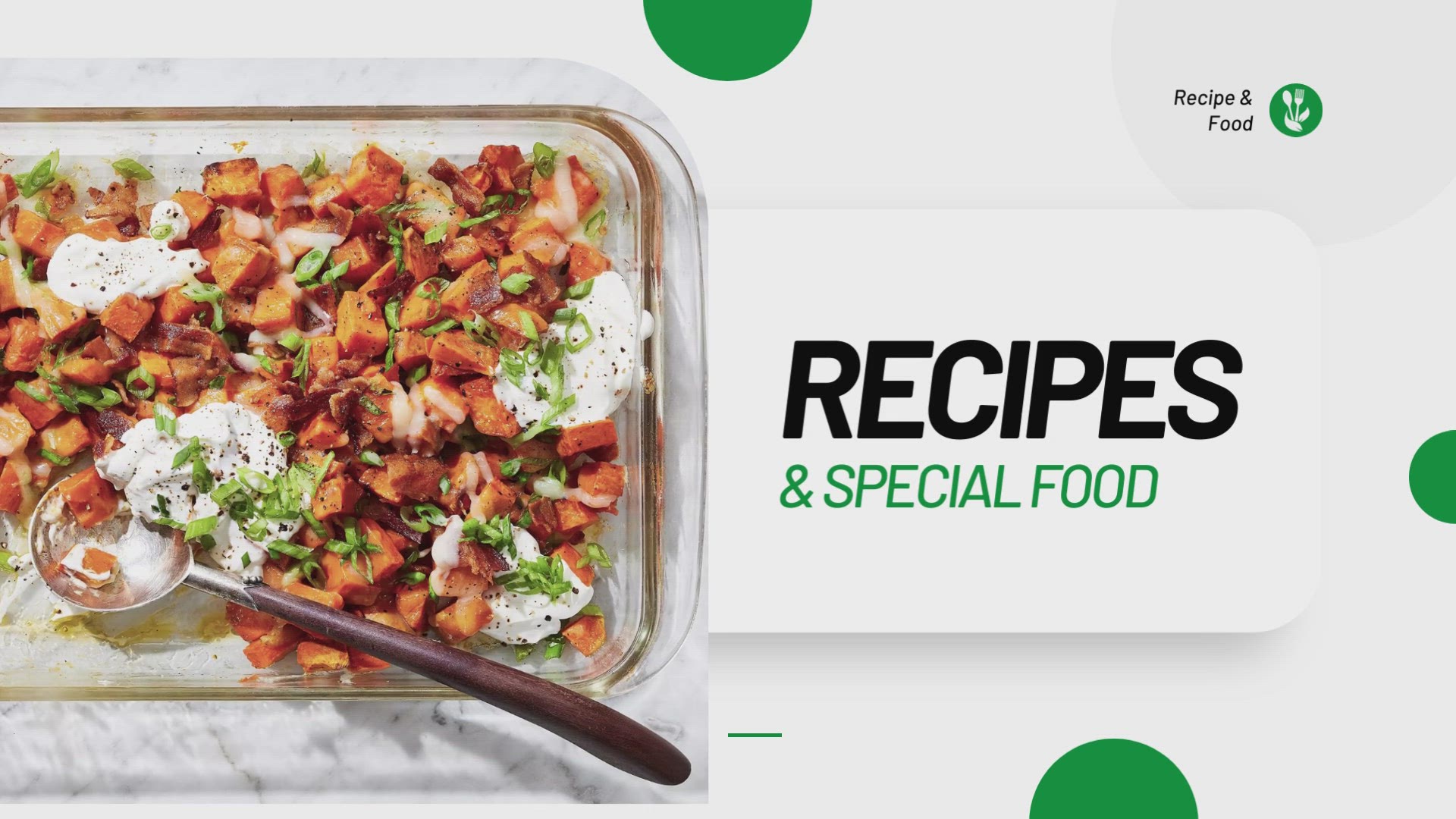 'Video thumbnail for Sweet Potato Recipes'