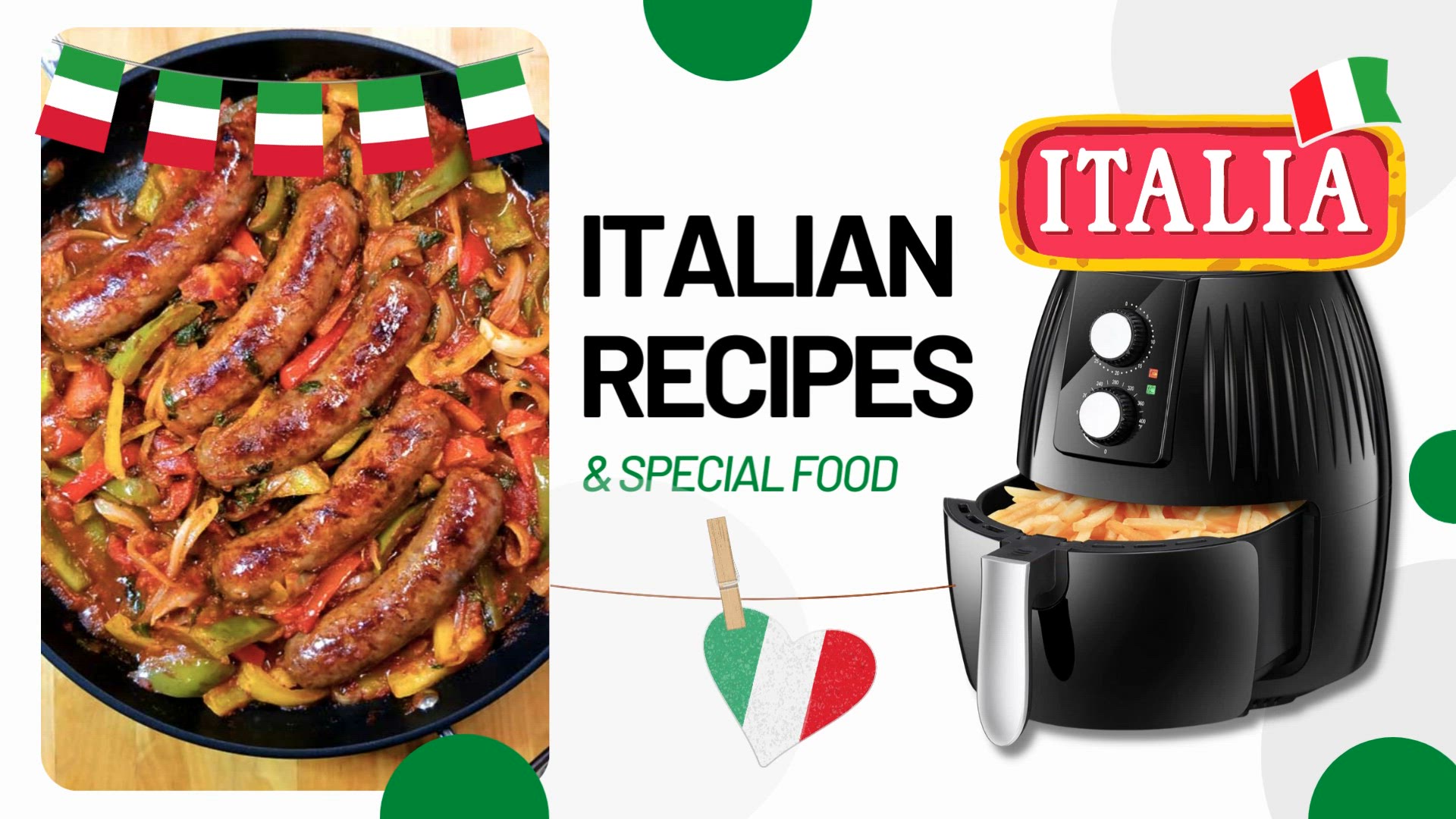 'Video thumbnail for Italian Recipes - Italian Sausage, Peppers, and Onions'