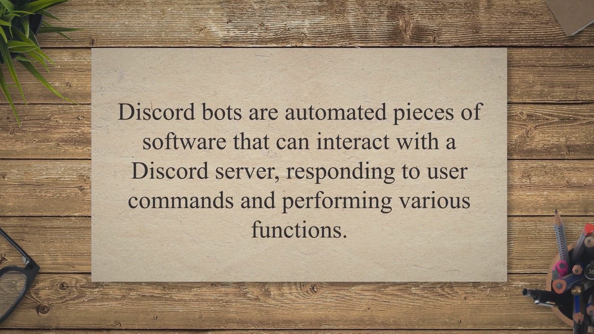 Video thumbnail for Getting Started with Discord Bots: How to Create and Customize Your Own Bot