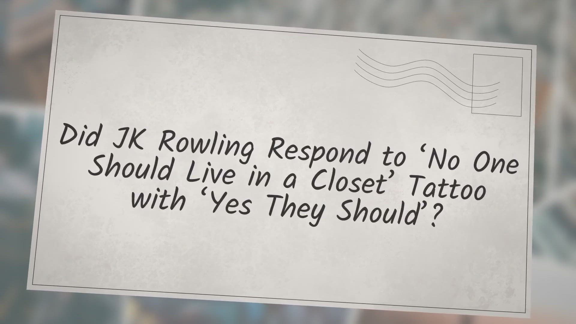JK Rowling gives a fan a handwritten Harry Potter spell for a tattoo after  her heartbreaking plea