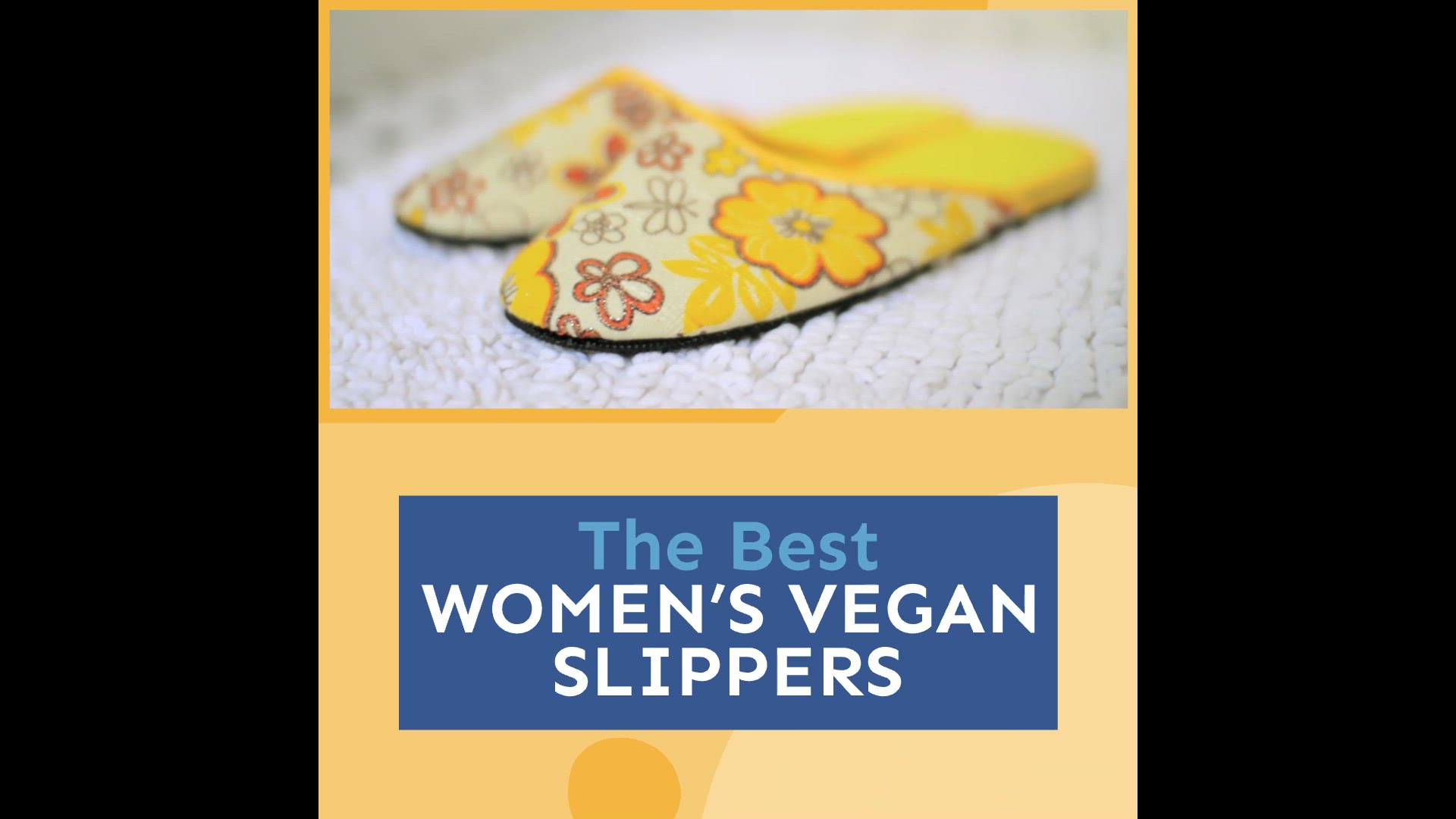 Video thumbnail for womens vegan slippers