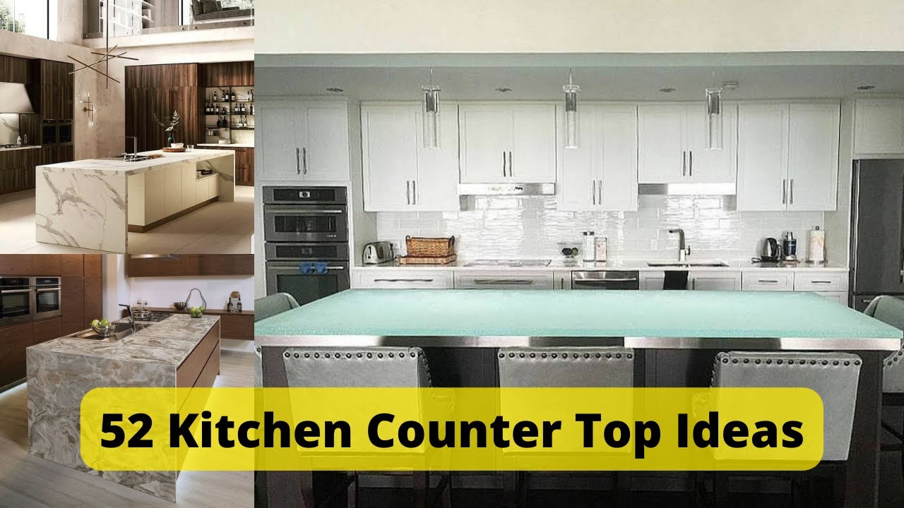 'Video thumbnail for Kitchen Counter Top Ideas || Best Backsplash For Busy Granite Countertops'