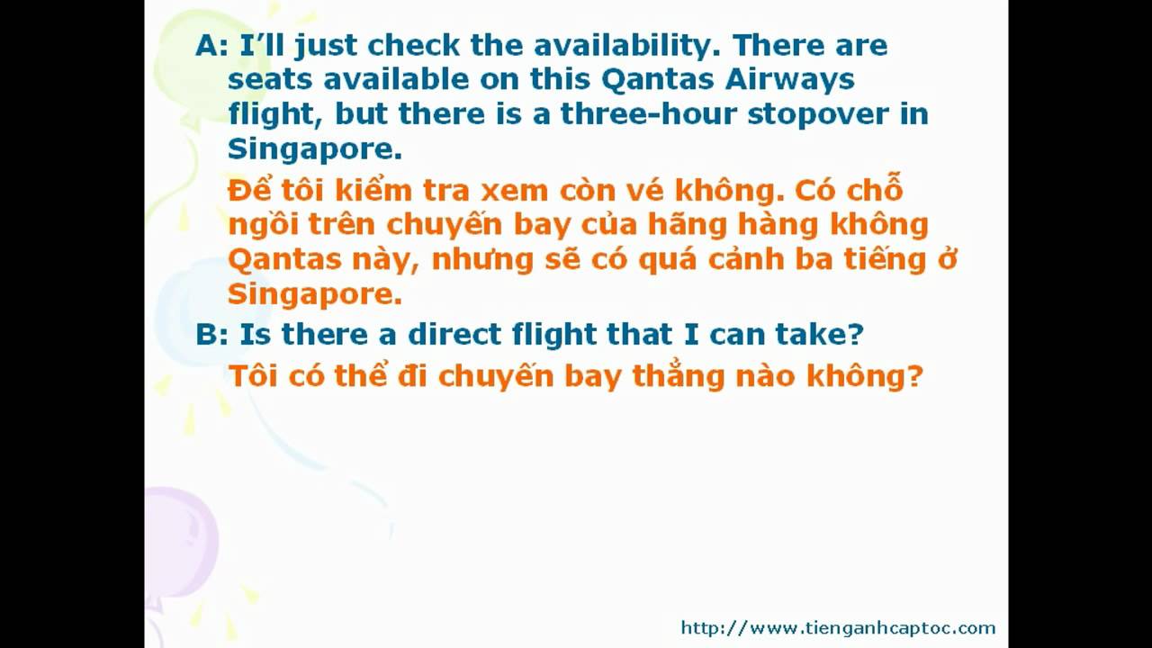 Video thumbnail for English For Tourists Unit 01 Dialogue 003