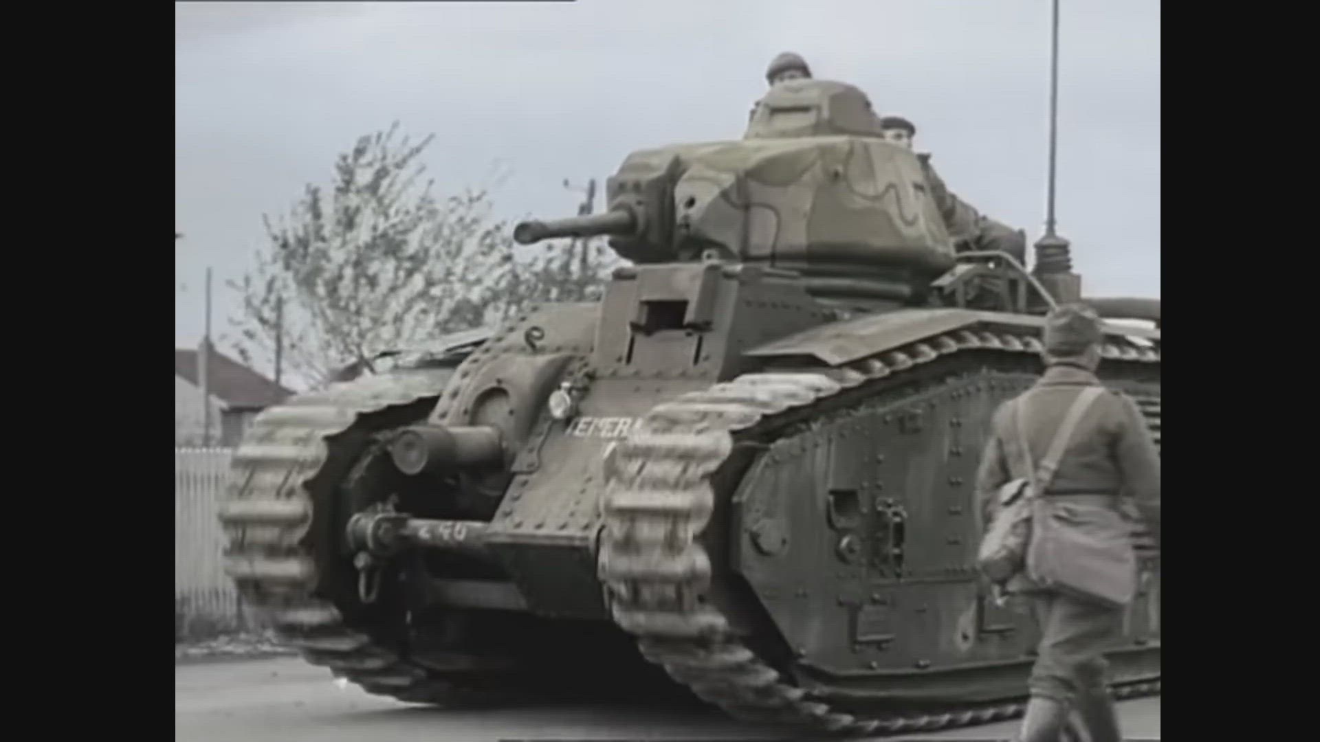 'Video thumbnail for French Tanks 1940'