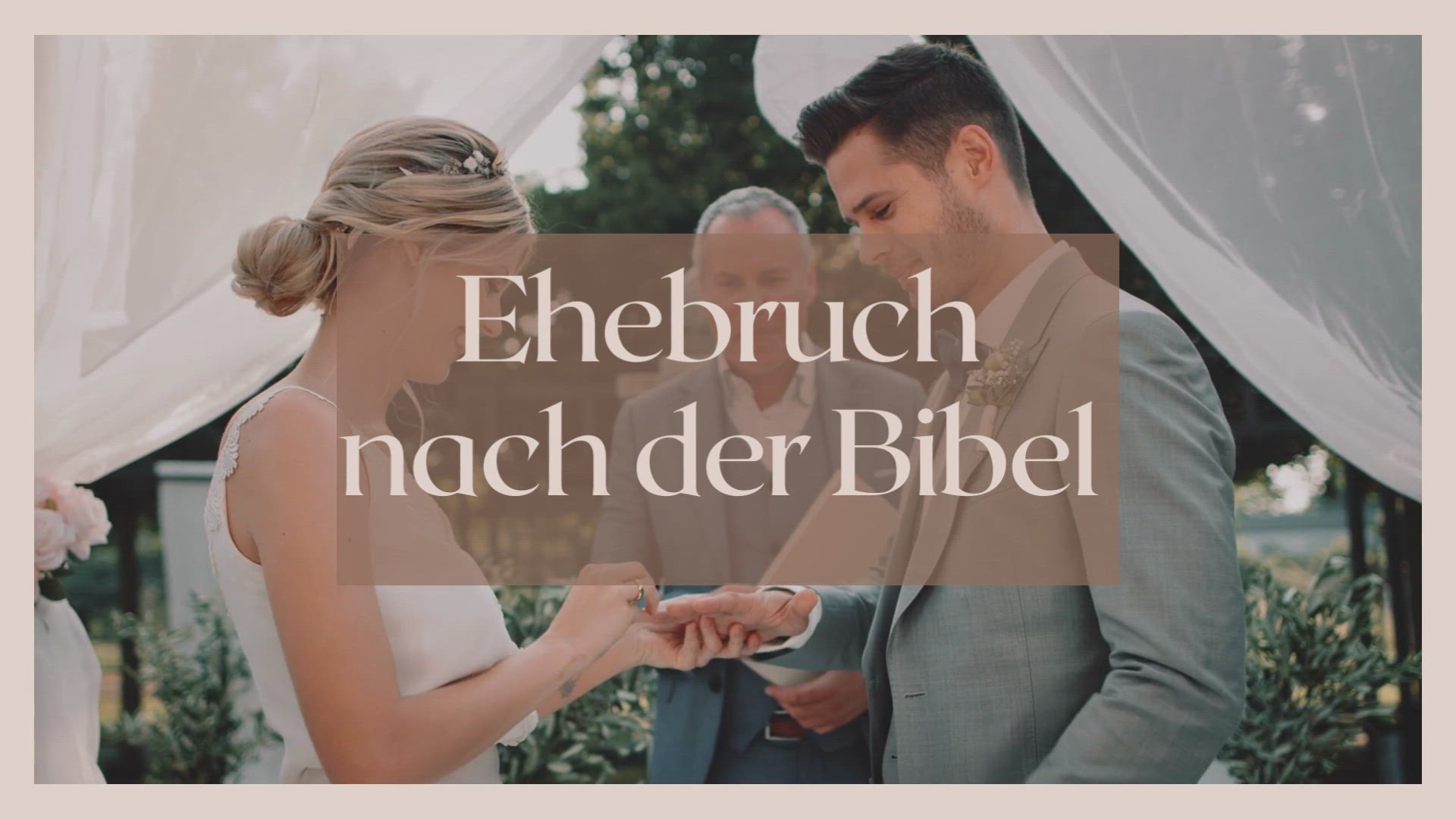 Video thumbnail for Ehebruch nach der Bibel