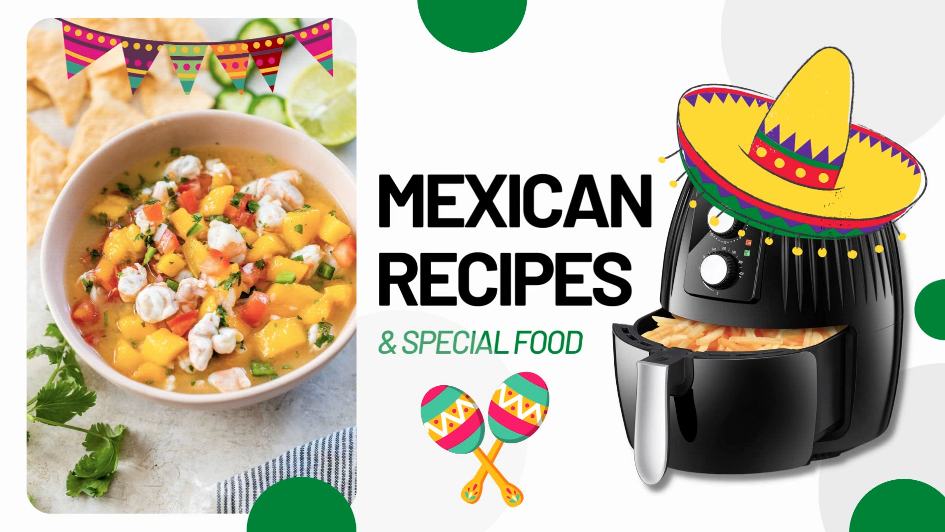 'Video thumbnail for Mexican Recipes - Mexican Mango and White Fish Ceviche'