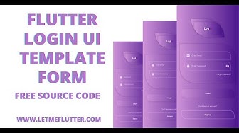 'Video thumbnail for Beautiful Flutter Login UI Page Example - Free Source Code'