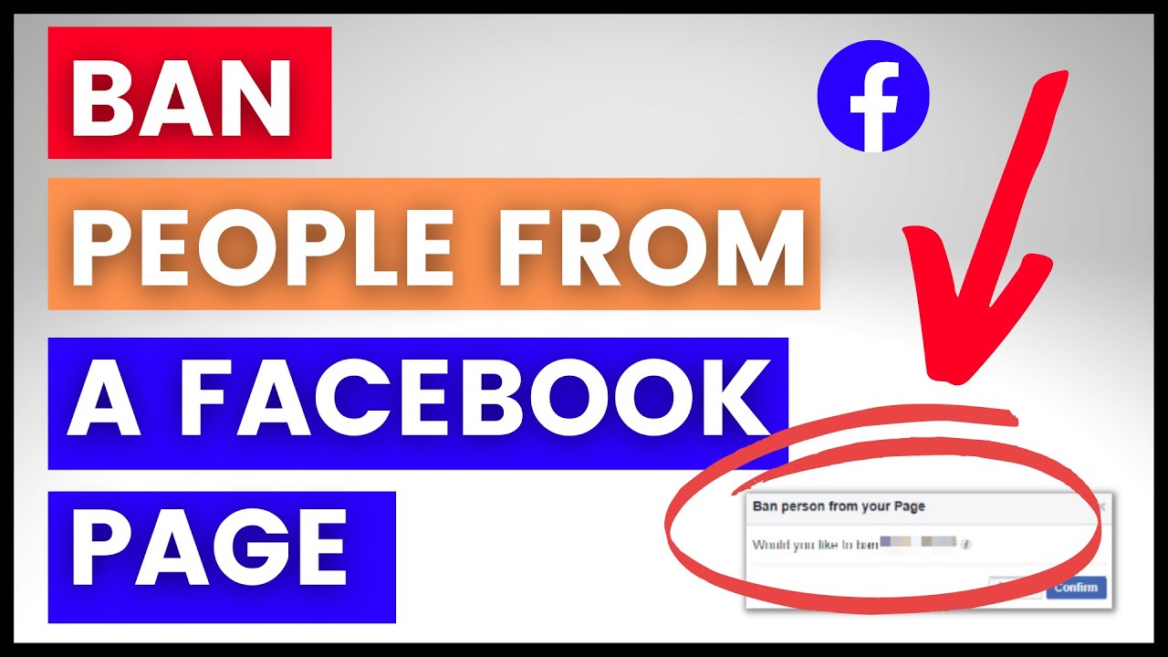 Video thumbnail for How To Ban Someone From A Facebook Page? [in 2022]