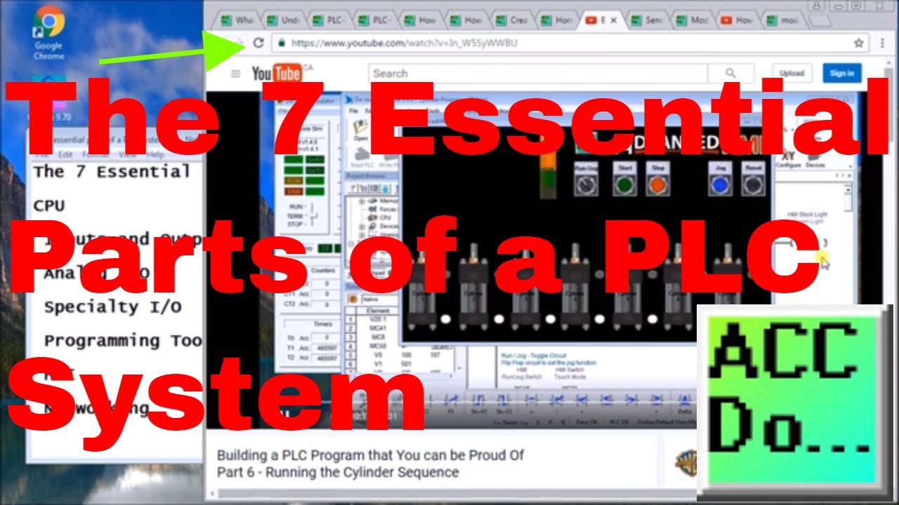 'Video thumbnail for The 7 Essential Parts of a PLC System'