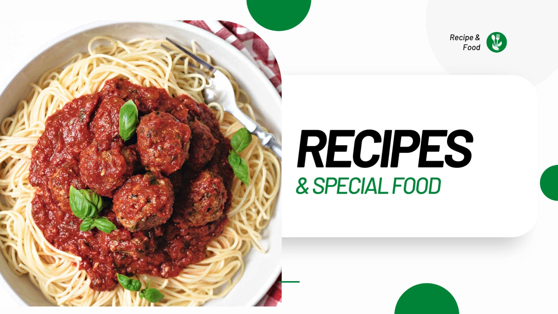 'Video thumbnail for Healthy Easy Spaghetti and Meatballs Recipes'