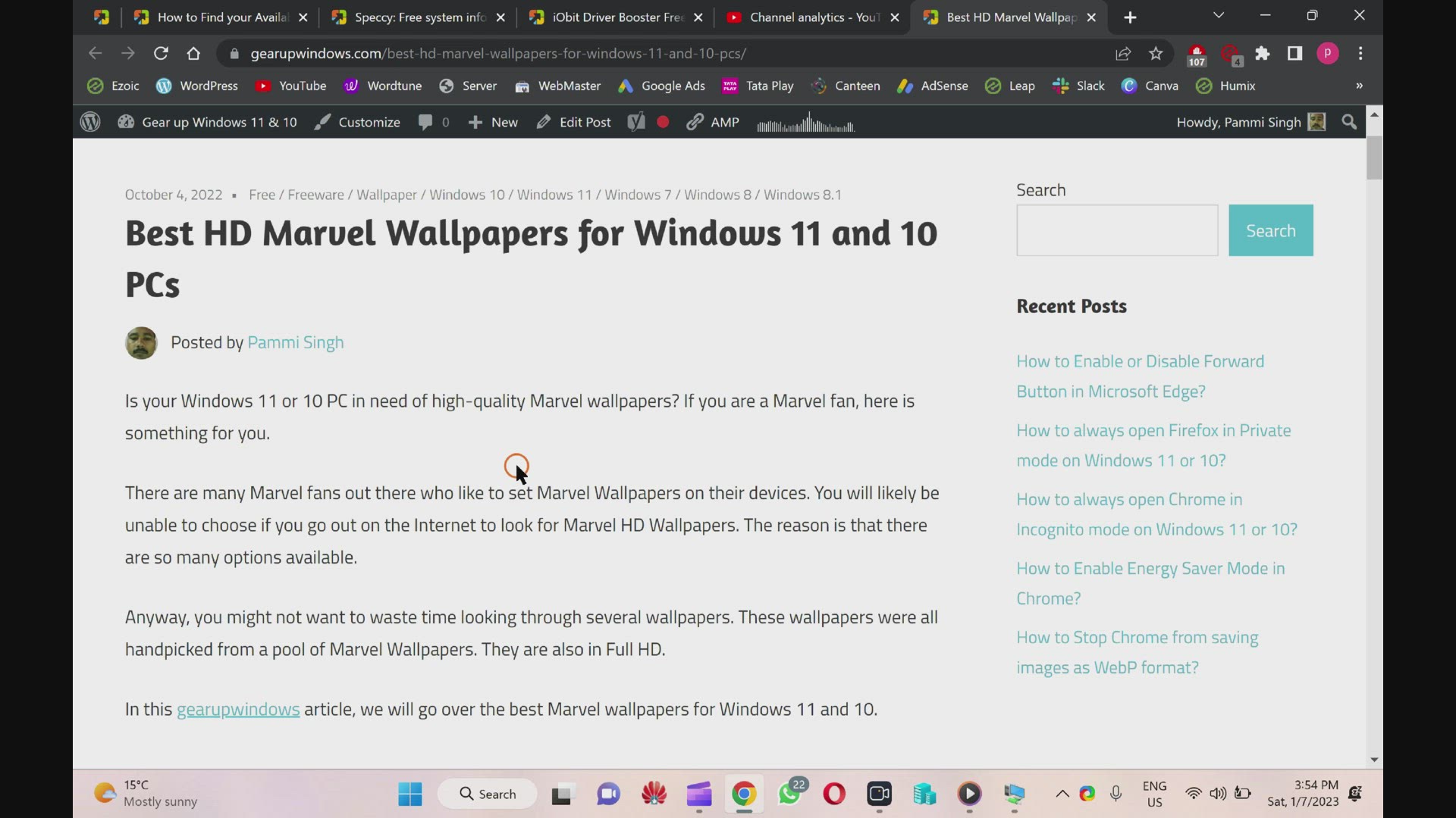 'Video thumbnail for Best HD Marvel Wallpapers for Windows 11 and 10 PCs'
