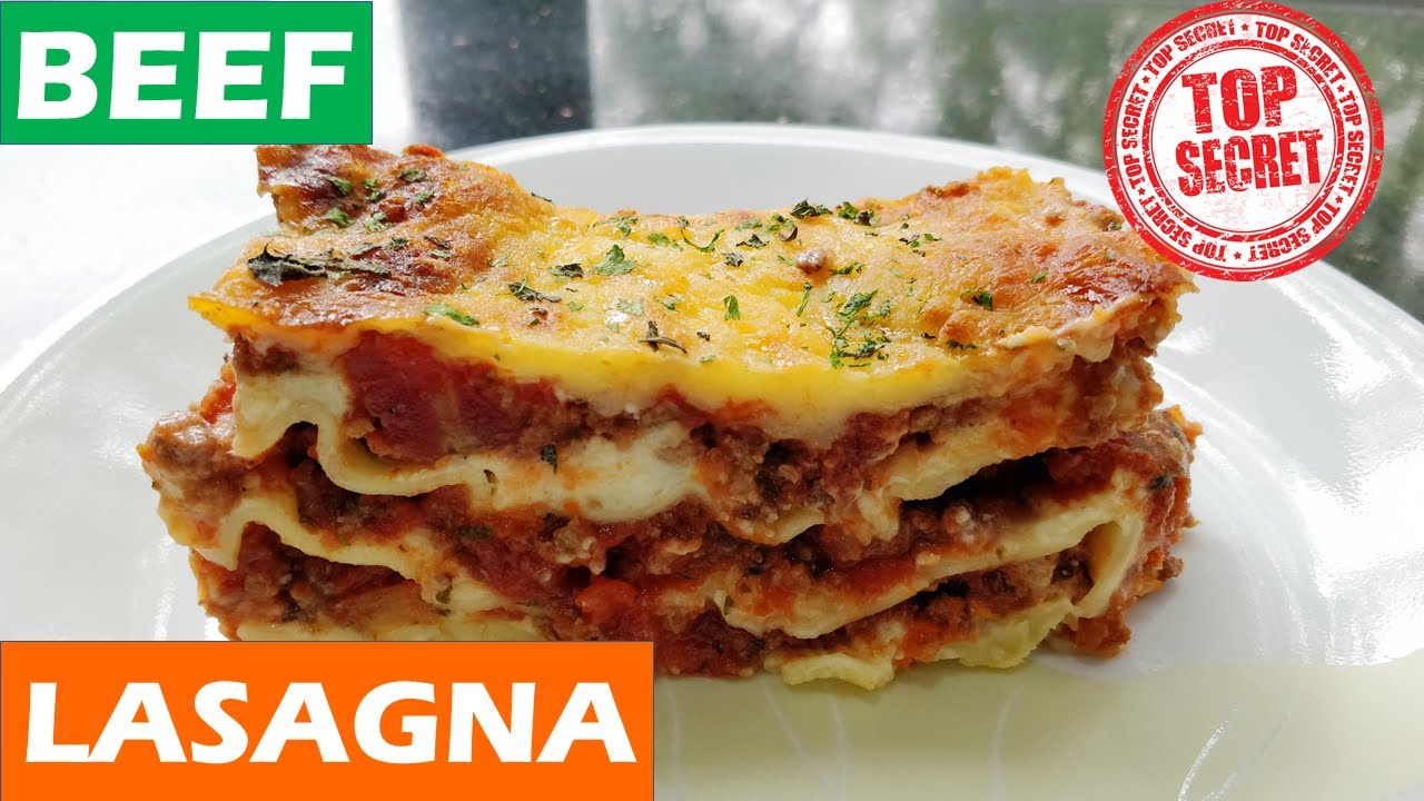 'Video thumbnail for Resepi Lasagna Daging - Rahsia dan Tips terbaik 2020'