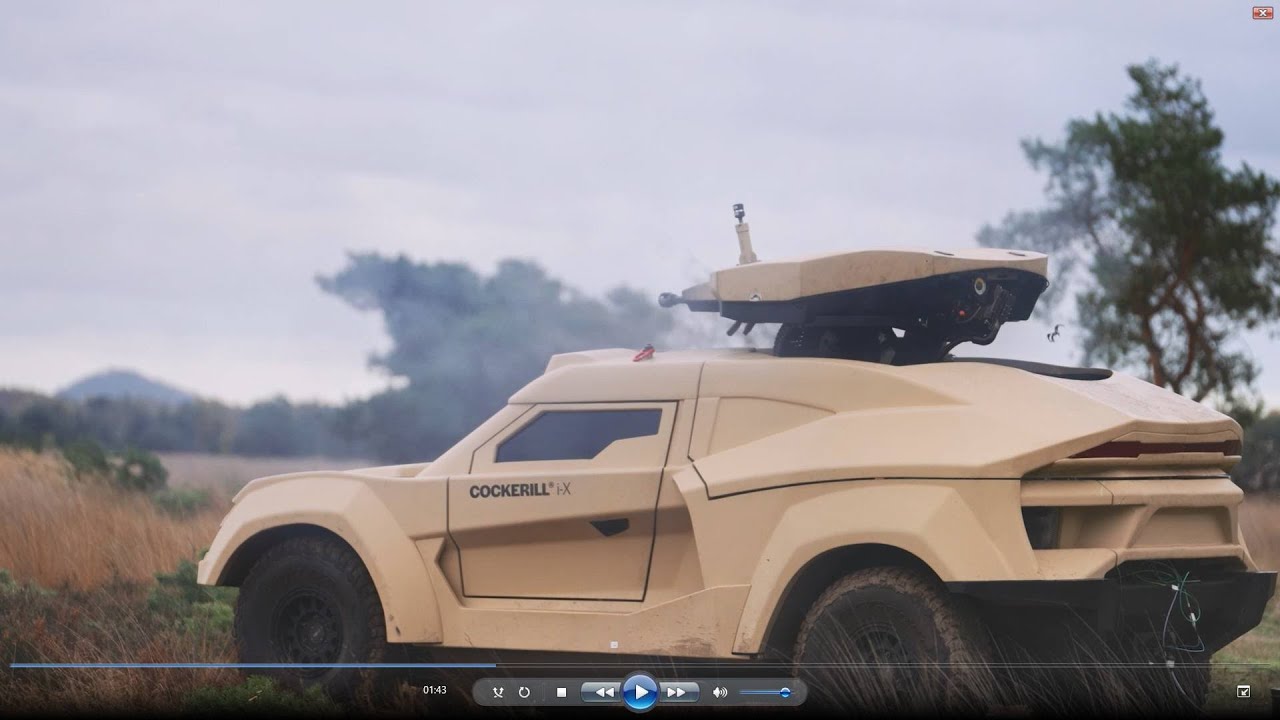 'Video thumbnail for Belgian-made Cockerill i-X conducts first live firing tests and will be marketed with EDGE from UAE'