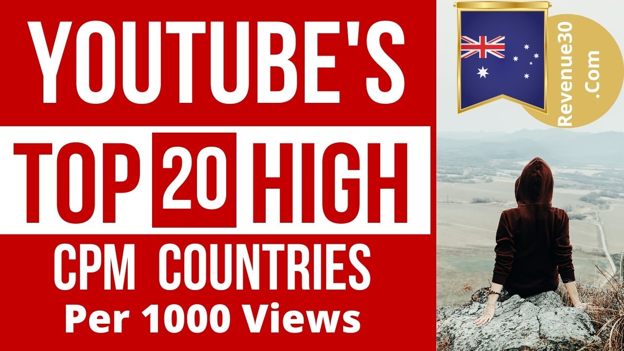 Video thumbnail for List Of Top 20 Highest YouTbe CPM Countries