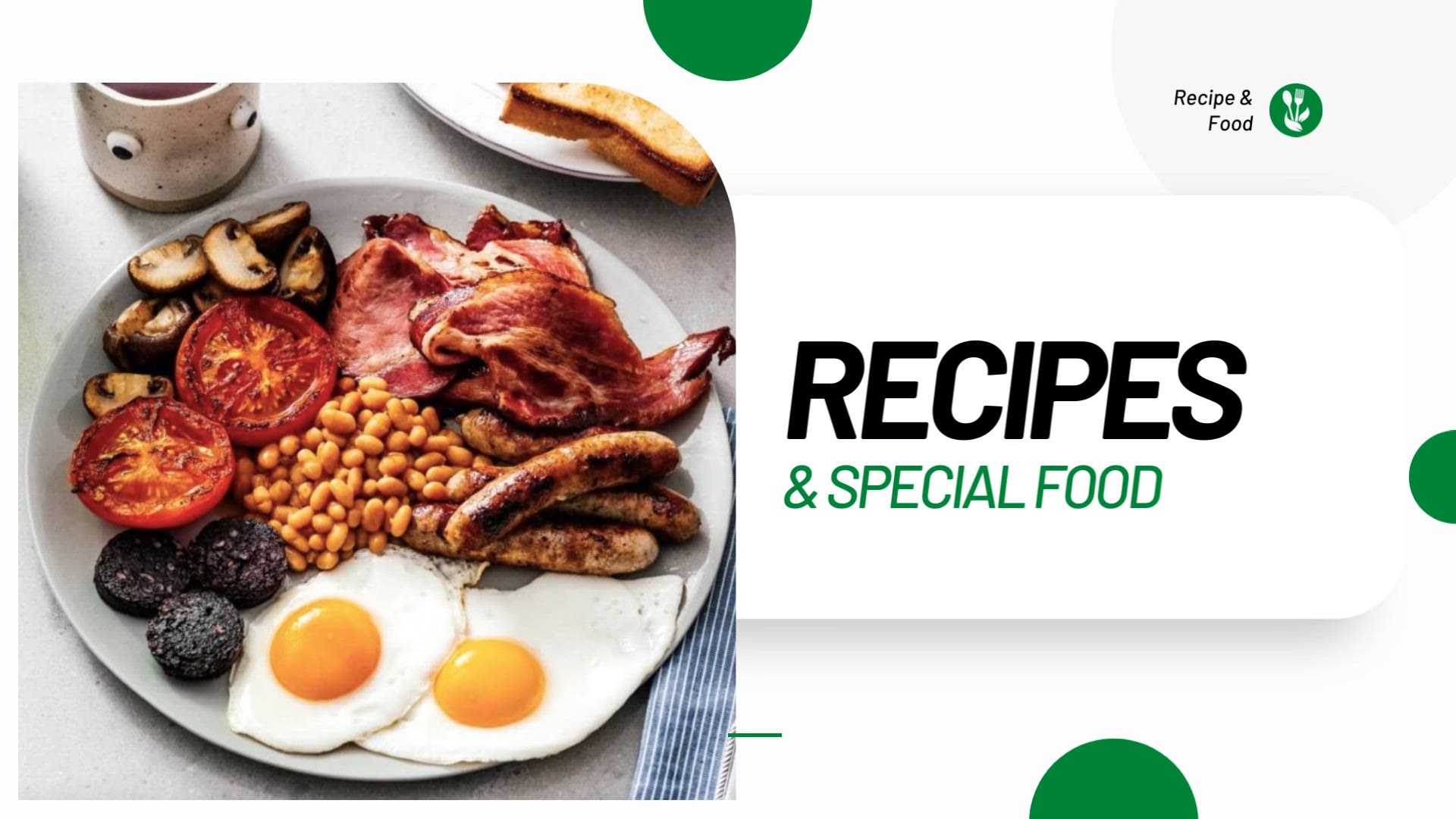 'Video thumbnail for Healthy Easy Full English Breakfast Recipes'