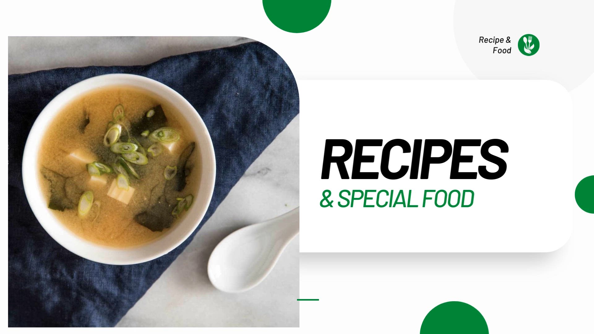 'Video thumbnail for Healthy Miso soup with tofu and seaweed Recipe'