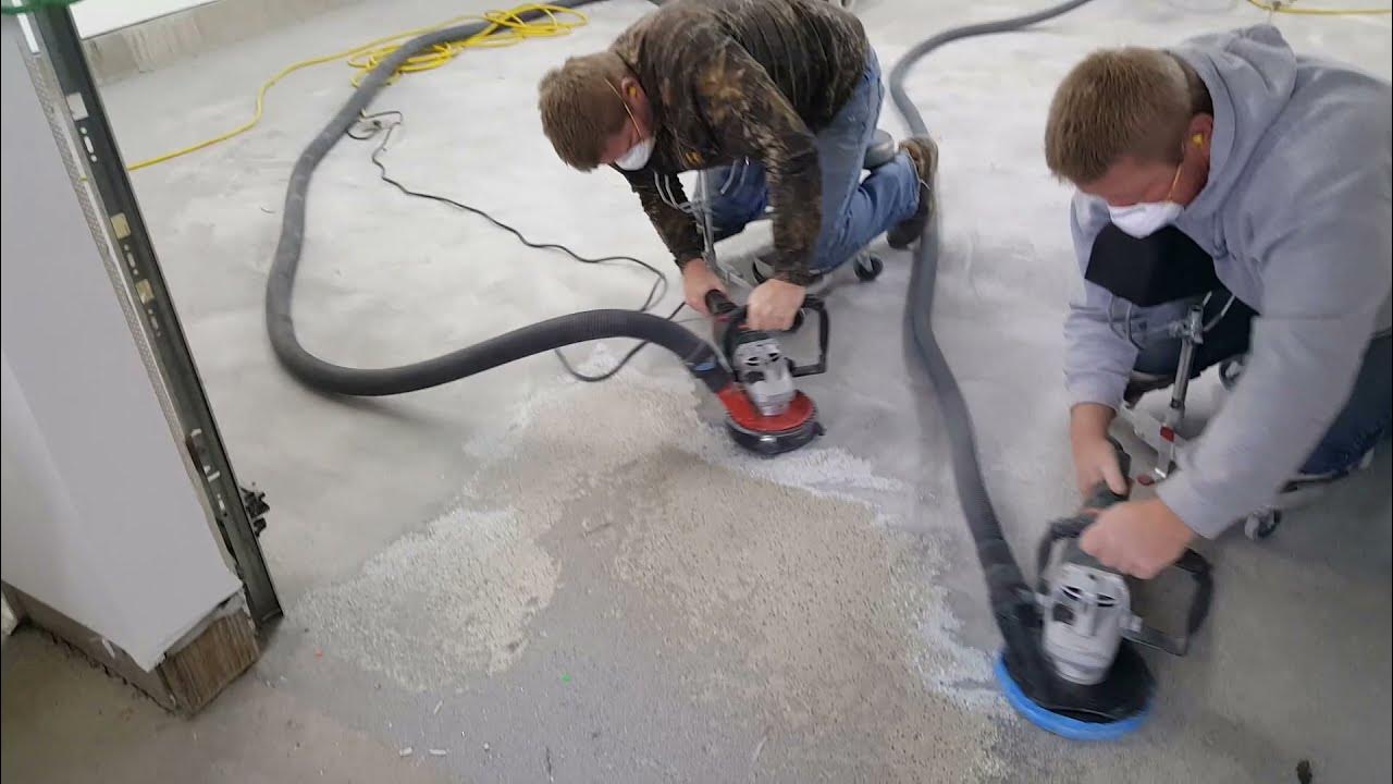 'Video thumbnail for How To Properly Prep Your Garage Floor Before Applying An Epoxy Coating'