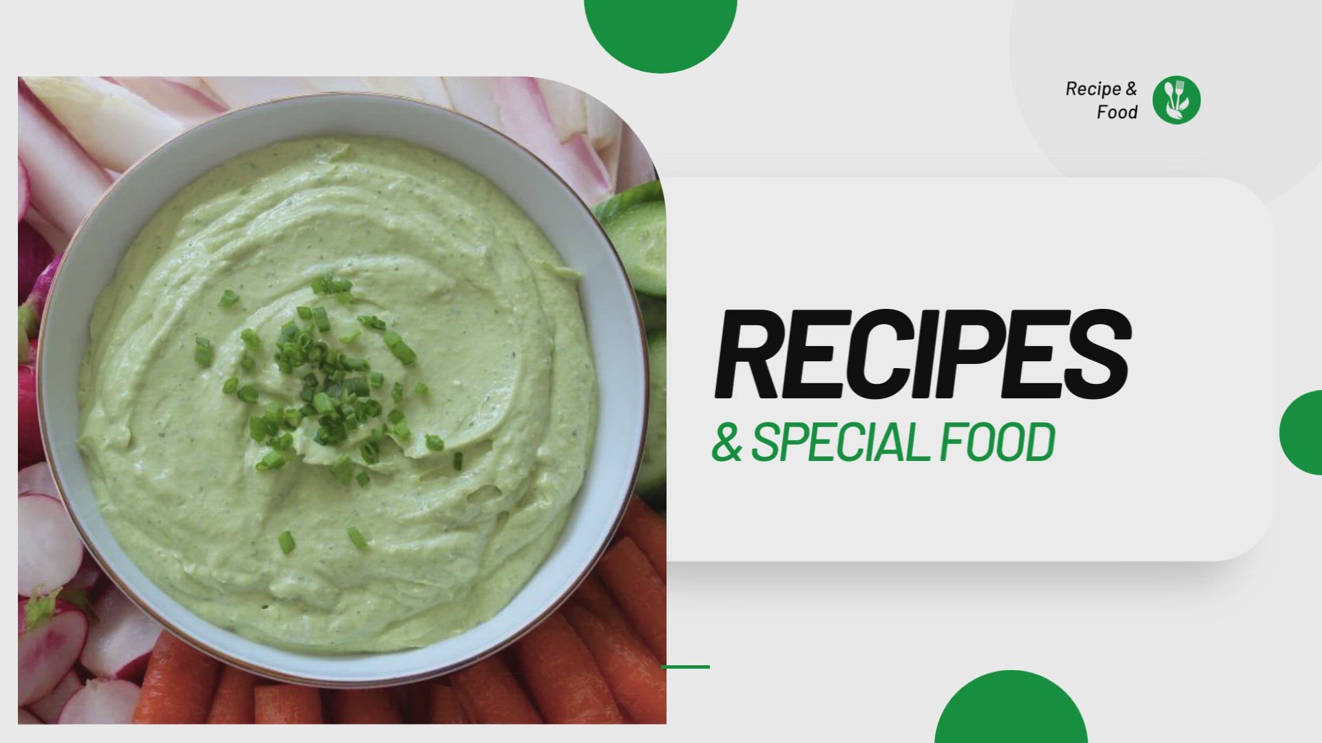 'Video thumbnail for Greek Avocado & Herb Dip Recipe'