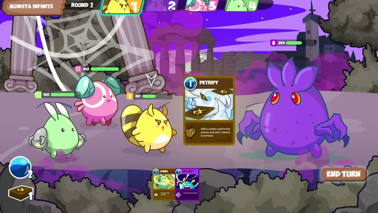 'Video thumbnail for Monsta Infinite NFT Game Crypto Game Trailer #monstainfinite #nftgame #cryptogame #game #play2earn'